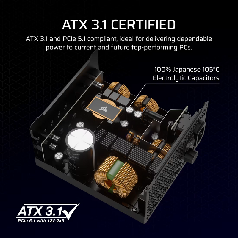 Corsair RMx Series RM750x Fully Modular Power Supply