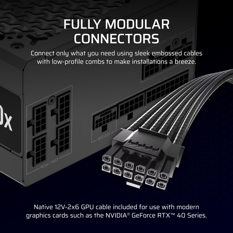 Corsair RMx Series RM750x Fully Modular Power Supply